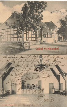 01768 Oberfrauendorf Glashuette Gasthof o 1912