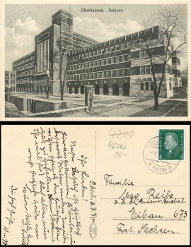 Oberhausen town hall o 6.8.1930