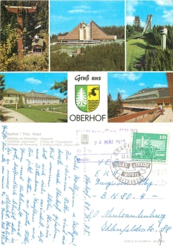 98559 Oberhof Interhotel Panorama o 23.5.1975