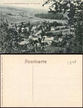 57392 Oberkirchen Schmallenberg vom Hirschberg *ca. 1915