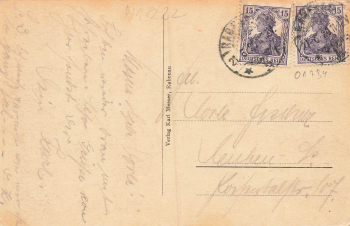01734 Obernaundorf Rabenau Gasthof o 1920