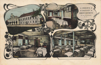 02791 Oberoderwitz Oberlausitz Zwahrs Gasthof o 1937