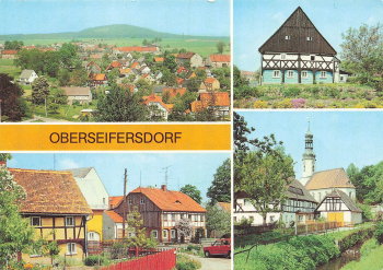 02763 Oberseifersdorf Mehrbildkarte * 1990