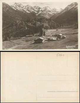 87561 Oberstdorf Schwand Foto Heimhuber * ca. 1930