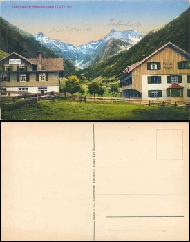 87561 Oberstdorf-Spielmannsau Pension Berghof * ca. 1920