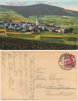 Oberwiesenthal Totalansicht  o 3.9.1919