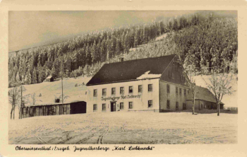 Oberwiesenthal Jugendherberge "Karl Liebknecht" * 1955