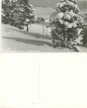Oberwiesenthal i. Erzgeb., Leipziger Ski-Hütte * ca. 1940