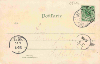 Oelsnitz Vogtland Gruss aus ... Litho o 1897
