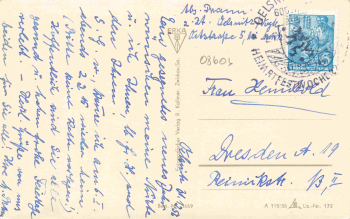 Oelsnitz Vogtland Mehrbildkarte o 1956