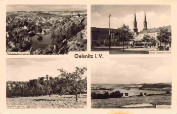 Oelsnitz Vogtland Mehrbildkarte * 1962