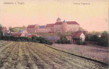 Oelsnitz Vogtland Schloss Vogtsberg * um 1910