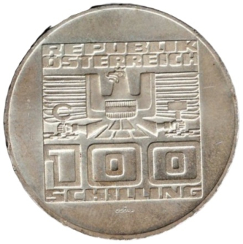 Österreich 100 Schilling 1975 50 Jahre Schilling​​​​​​​
