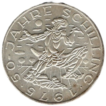 Österreich 100 Schilling 1975 50 Jahre Schilling​​​​​​​