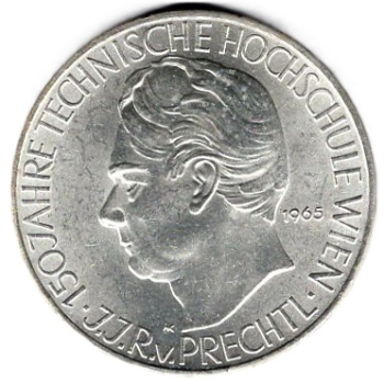 Österreich 25 Schilling 1965 150 Jahre Technische Hochschule Wien