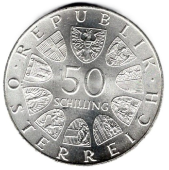 Österreich 50 Schilling 1971 Julius Raab​​​​​​​