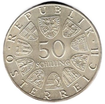 Oesterreich 50 Schilling 1978 150 Todestag von Franz Schubert