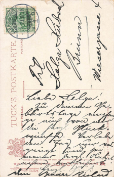 Flensburg St. Jürgen Kirche Künstlerkarte Tucks Oilette o 1910