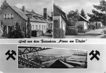 02785 Olbersdorf Holiday home "Haus am Töpfer" VEB Braunkohlenwerk Glückauf around 1987