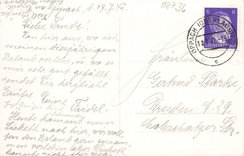 02736 Oppach Oberlausitz o 1942