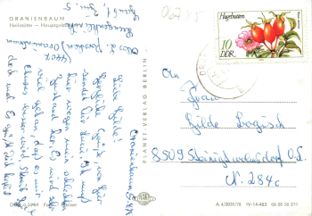 Oranienbaum Heilstätte o 1978