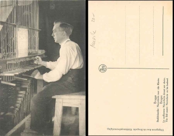 organ player from Brugge, * approx. 1920