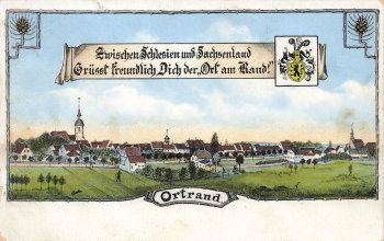 01990 Ortrand Artist's Card o 1913