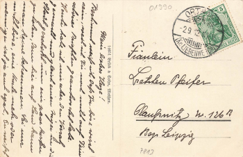 01990 Ortrand Hotel Restaurant Ratskeller and shop Gustav Bierkamp o 1913