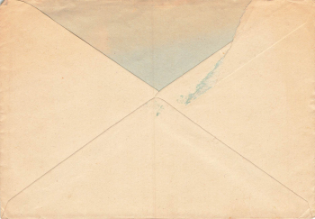 49401 Osterfeine über Damme Landpoststempel auf Brief 1949