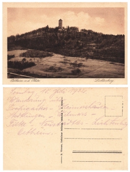 Ostheim Rhön Lichtenburg gebr.  1932