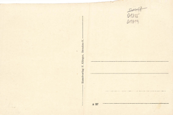 01819 Ottendorf Bahretal  * um 1920