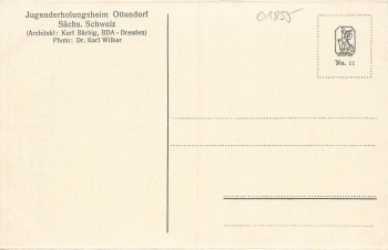 01855 Ottendorf Elbsandsteingebirge Jugenderholungsheim * um 1930