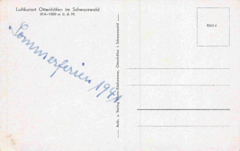 77883 Ottenhoefen, Black Forest *1941