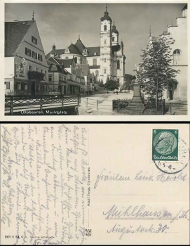 87724 Ottobeuren Marktplatz o ca. 1935