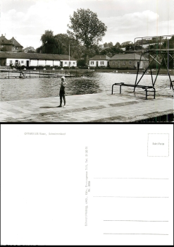 Ottweiler Saar swimming pool * approx. 1960