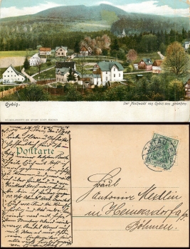 02797 Kurort Oybin Hochwald  o 29.10.1908