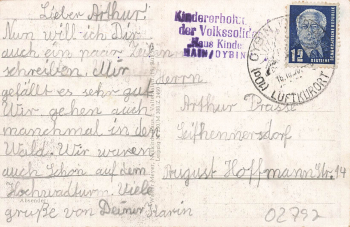 02797 Oybin Zittauer Gebirge o 1956