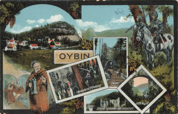 02797 Oybin Zittauer Gebirge Ruine * um 1910