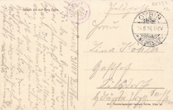 02797 Oybin Zittauer Gebirge o 1916