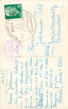 02797 Oybin Zittauer Gebirge Kirche o 1969