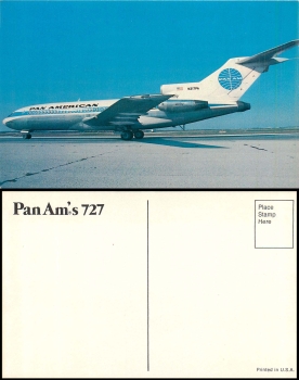 Airplane PanAm 727