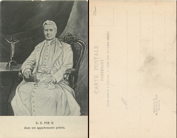 Papst S.S. Pie X * 1910