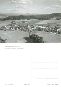 01824 Papstdorf with Pope Stone Saxon Switzerland *1978 Hanich2397