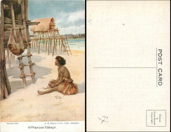 Papua New Guinea Village artist Hardig * around 1920