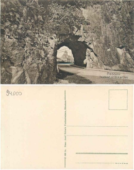 Passau Durchbruch mit Blick auf Dom *ca. 1930