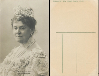 Pauline Ullrich Nr. 186, Hahn Nachfl. Dresden 1907