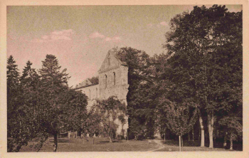 Paulinzella Klosterruine * um 1930