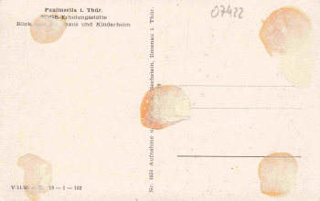Paulinzella FDGB Erholungsstätte * um 1950