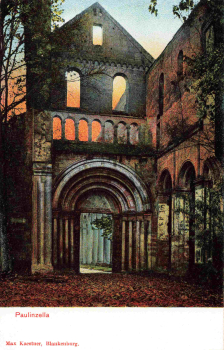 Paulinzella Klosterruine * 1900