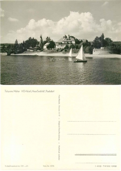 01744 Paulsdorf Hotel "Haus Seeblick" Talsperre Malter *1963 Hanich1273